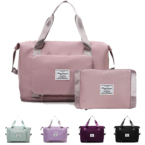 Bolso viaje rosa mujer