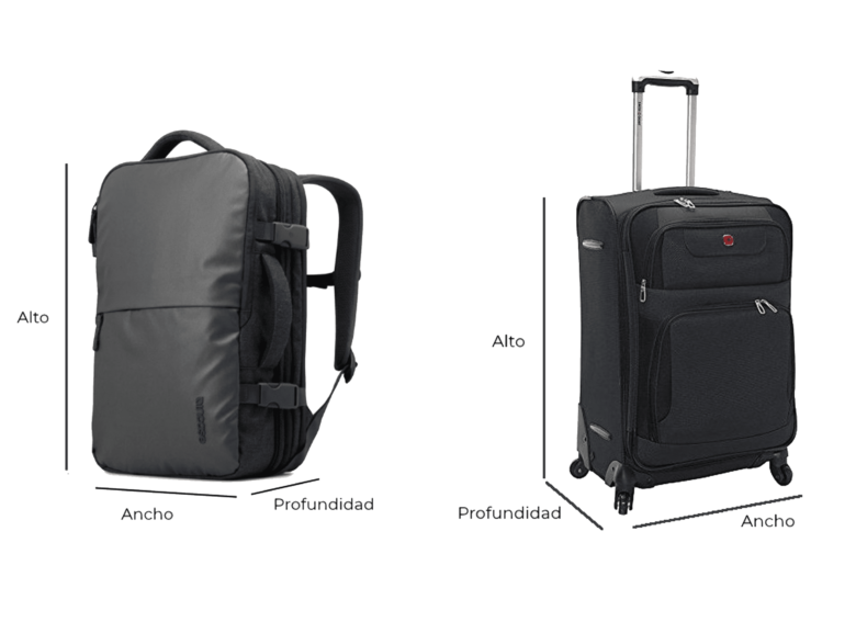 Medidas maleta de mano